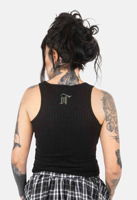 Lucy Overall Strap Tank Top