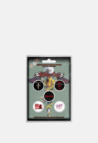 Dr. Feelgood Button Badge Pack