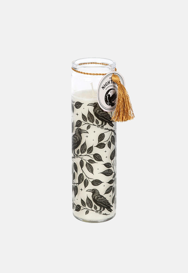 Mystic Raven Deadly Nightshade Tube Candle