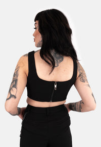 Nerissa Lace Up Corset Top