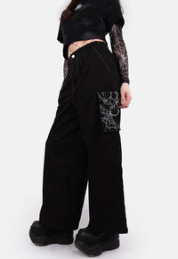 Nova Wide Leg Cargo Trousers