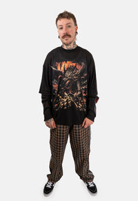 Ozzy Double Layer Long Sleeved Top