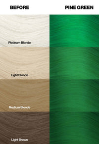 Pine Green Hair Dye