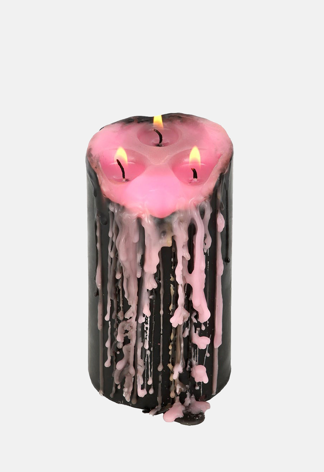 Draculina Large Pink Vampire Candle