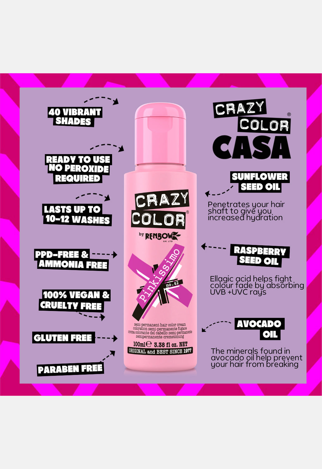 Pinkissimo Hair Dye