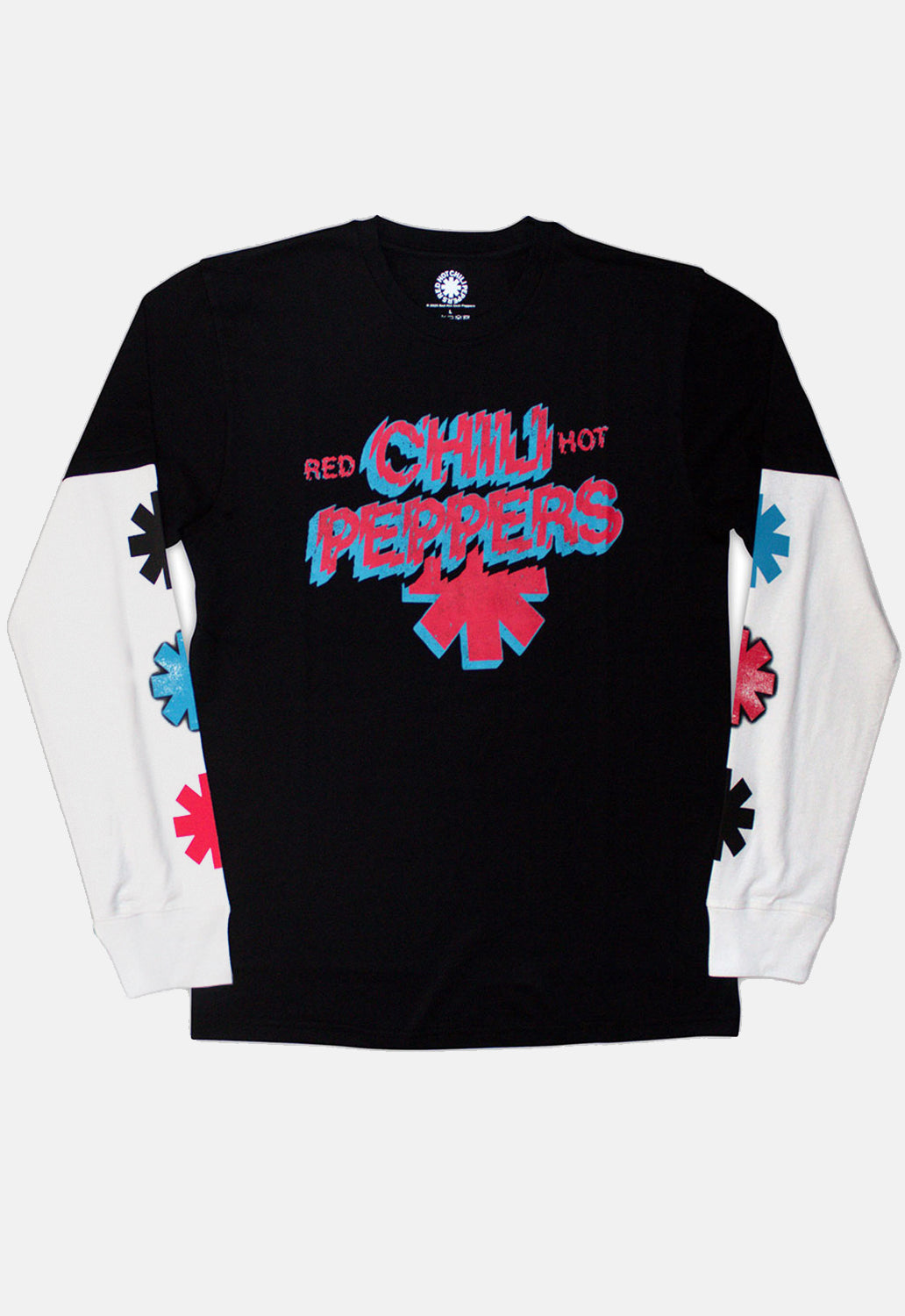 Shock Logo Layered Long Sleeved Top