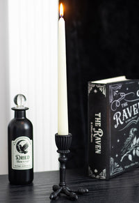 Raven Claw Taper Candle Holder