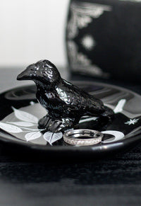 Mystic Raven Trinket Dish