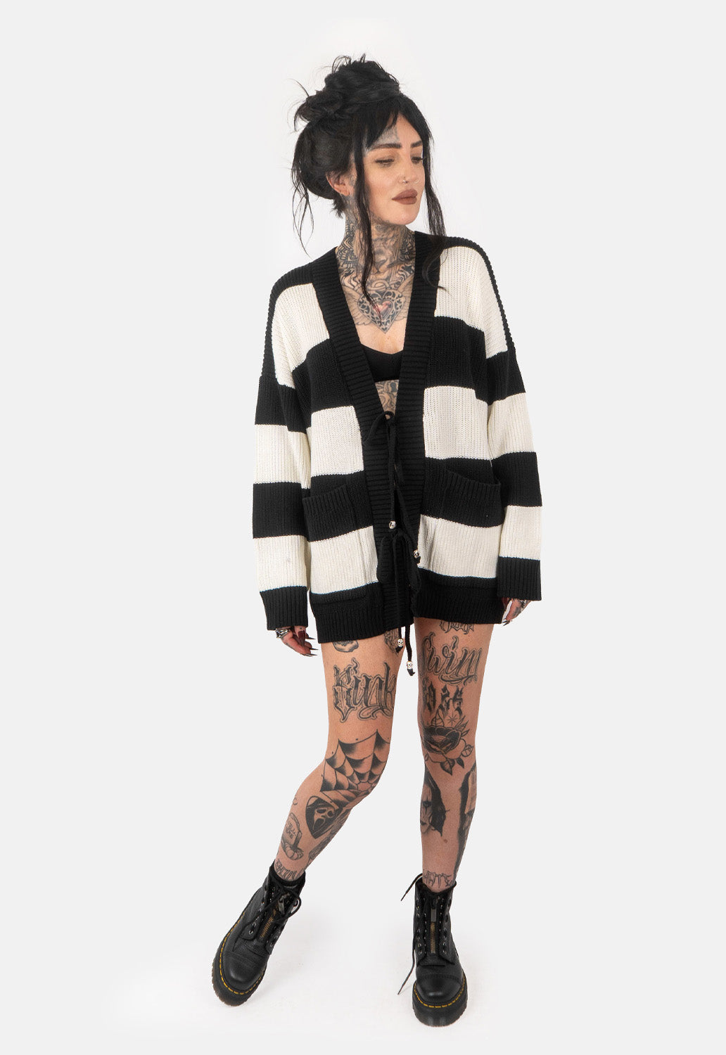 Rori Front Tie Knit Jumper