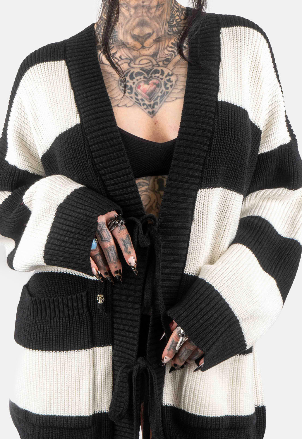 Rori Front Tie Knit Jumper
