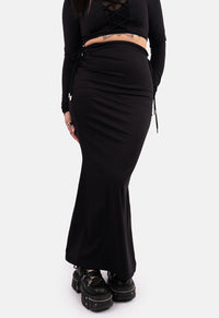 Rosario Lace Up Maxi Skirt