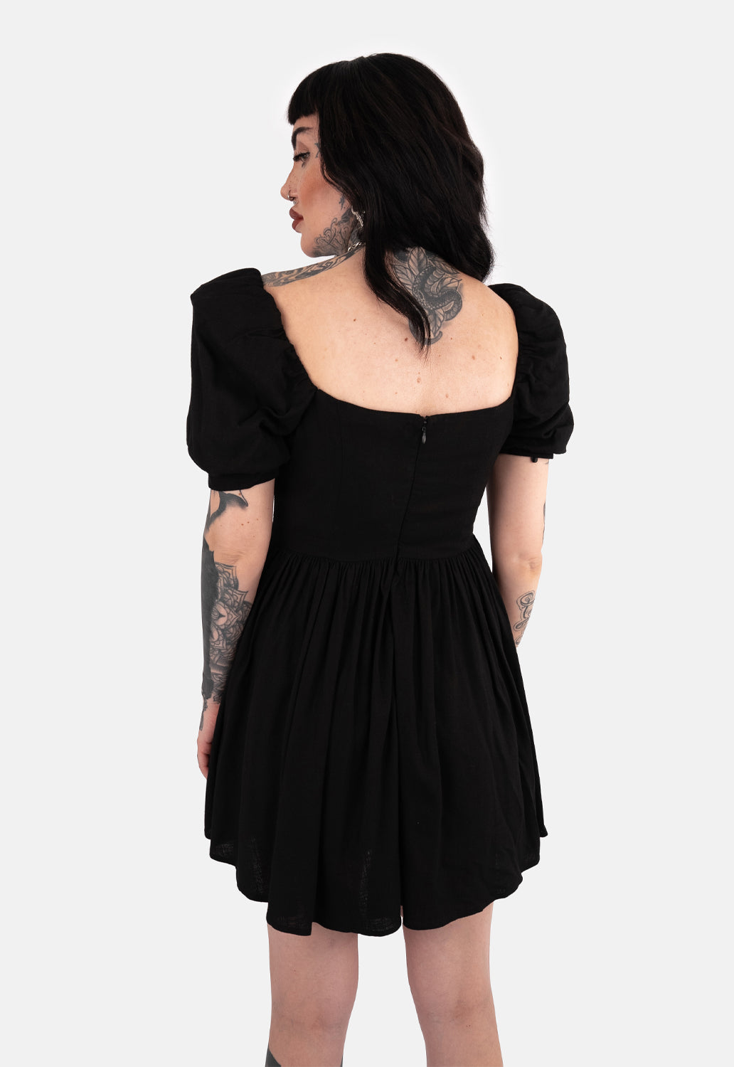 Rowan Lace Up Mini Dress