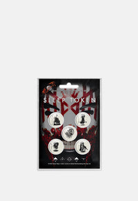 Vessel Mask Button Badge Pack