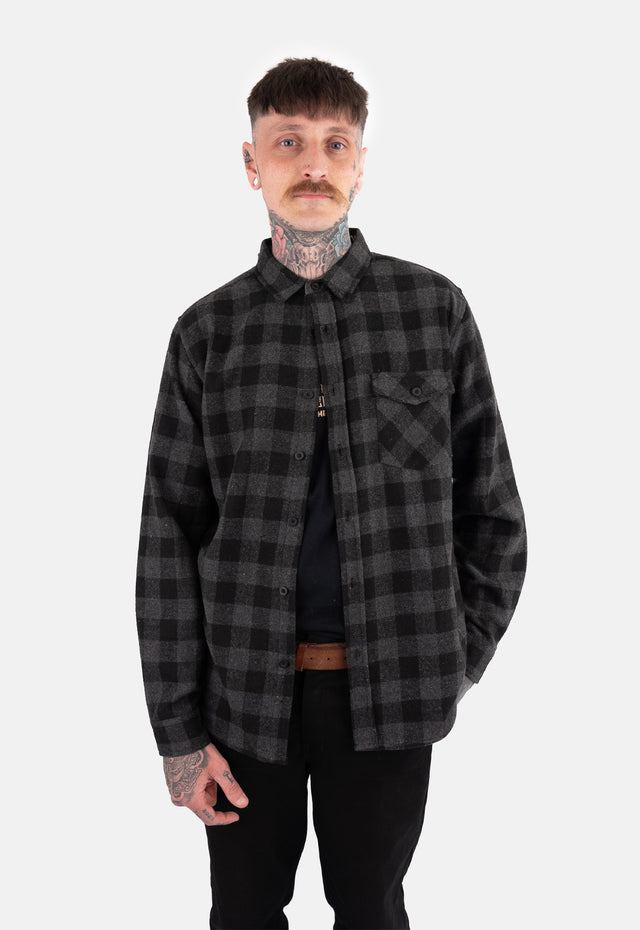 Samurai Kitty Flannel Shirt