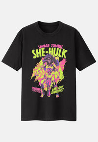 Savage Zombie She-Hulk T-Shirt