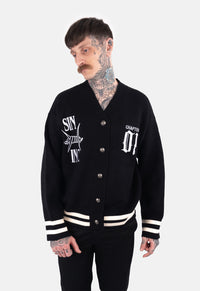 Soren Jacquard Cardigan