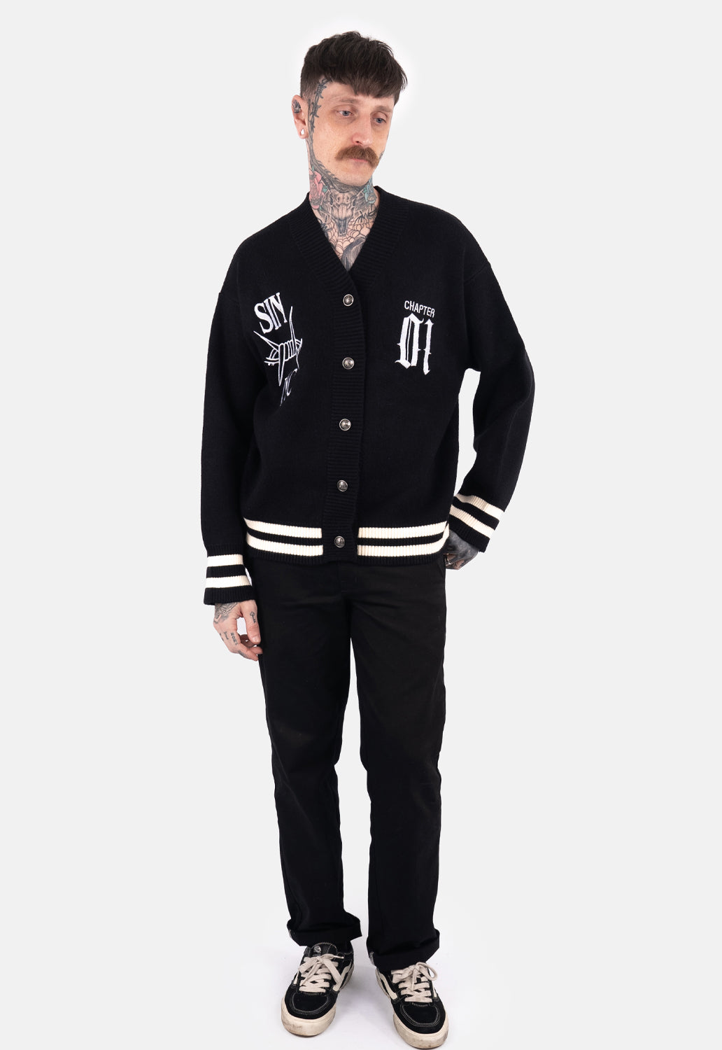 Soren Jacquard Cardigan