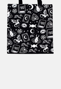 Spellbound Secrets Print Tote Bag
