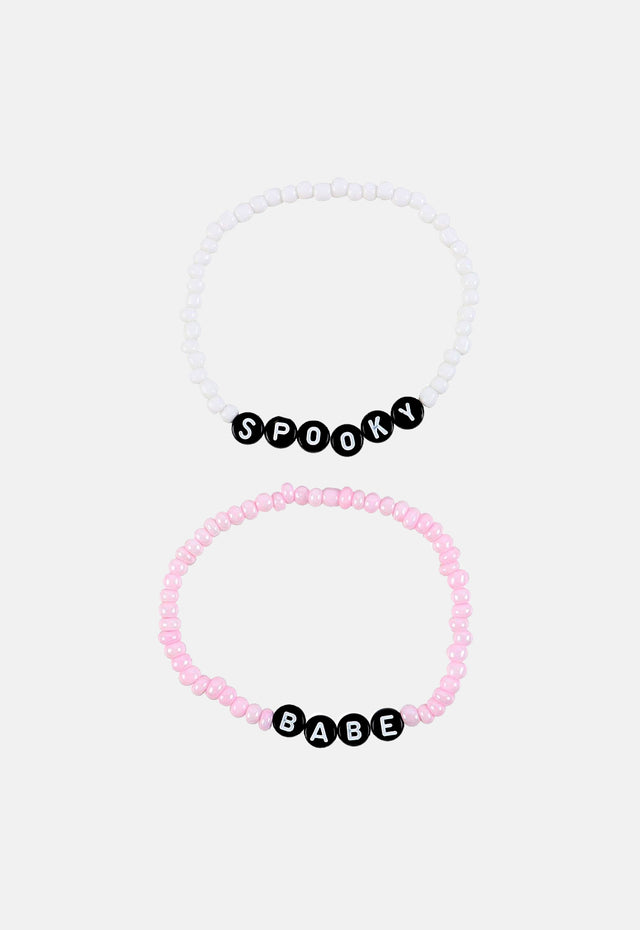 Spooky Babe Bracelet Set