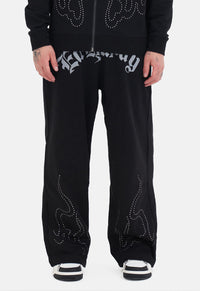 Stud Detail Relaxed Jogger