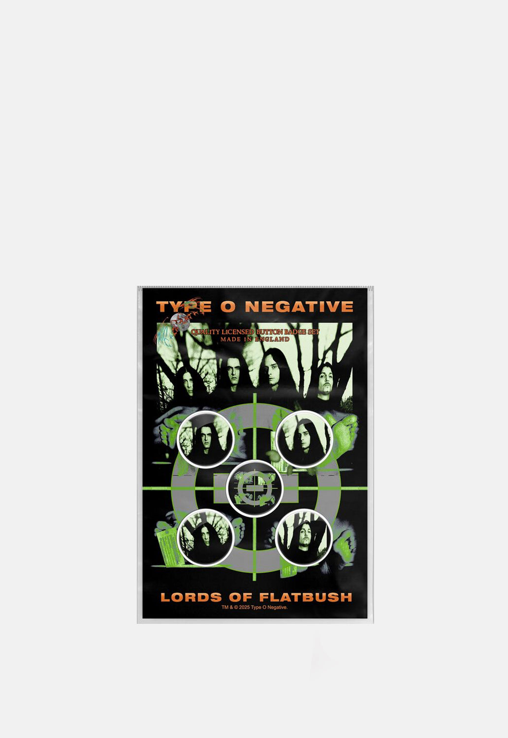 Lord of Flatbush Button Badge Pack