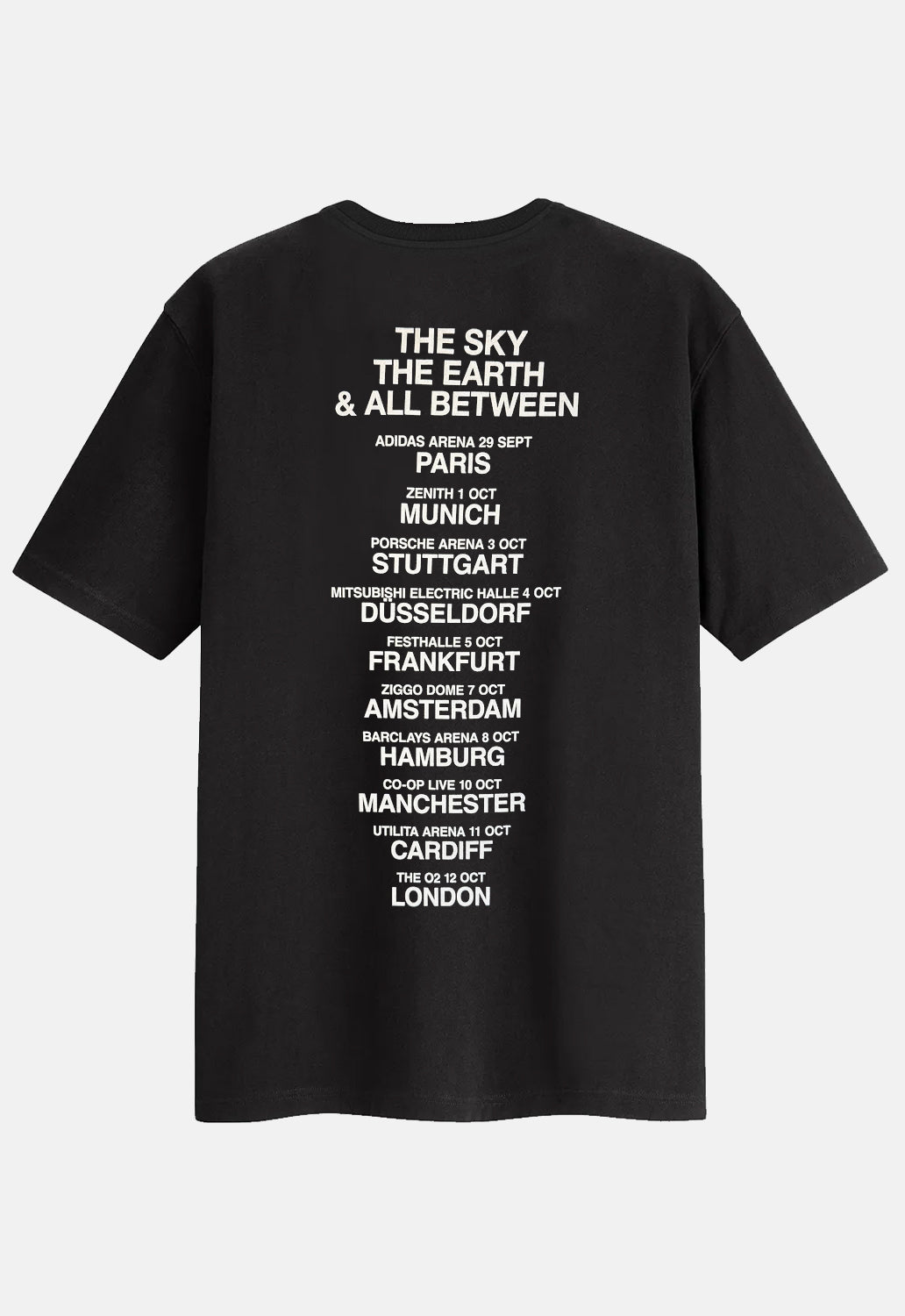 The Sky, The Earth & All Between Tour T-Shirt