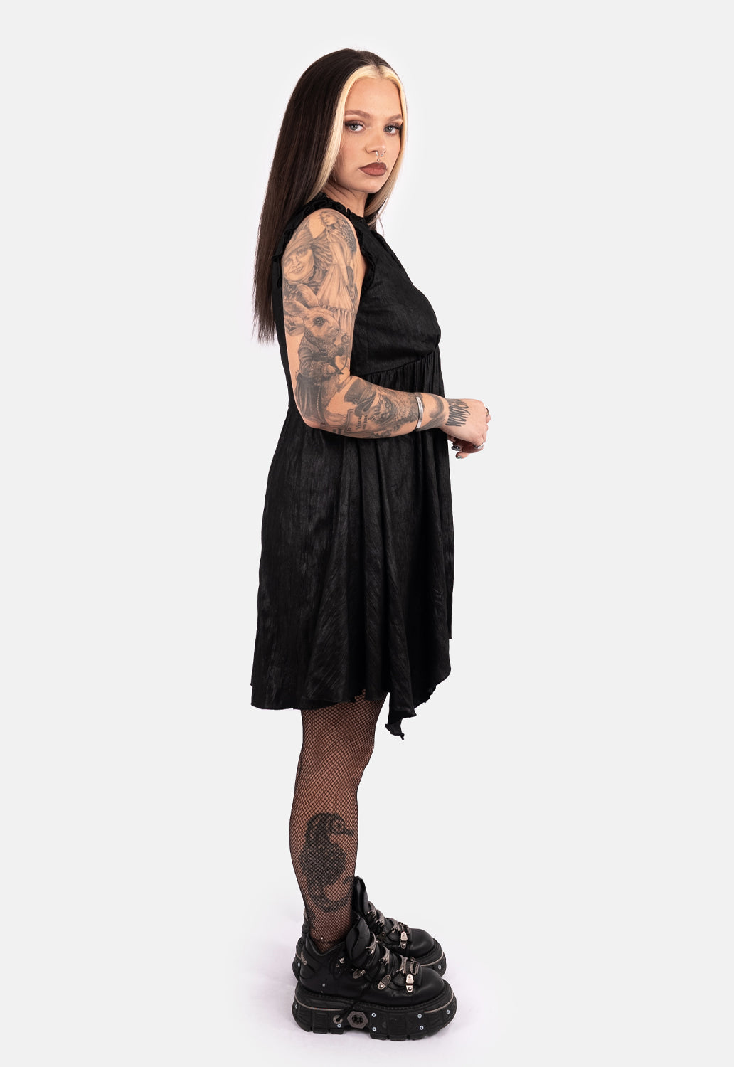 Tahira Front Tie Mini Dress