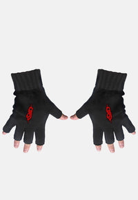 Tribal S Fingerless Gloves