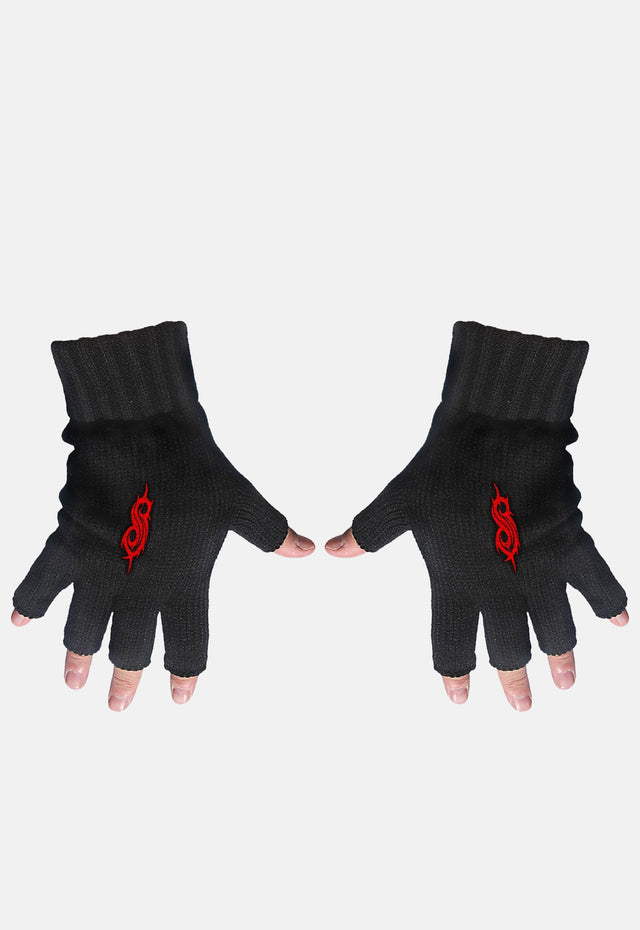 Tribal S Fingerless Gloves