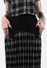 Umbra Pleated Midaxi Skirt