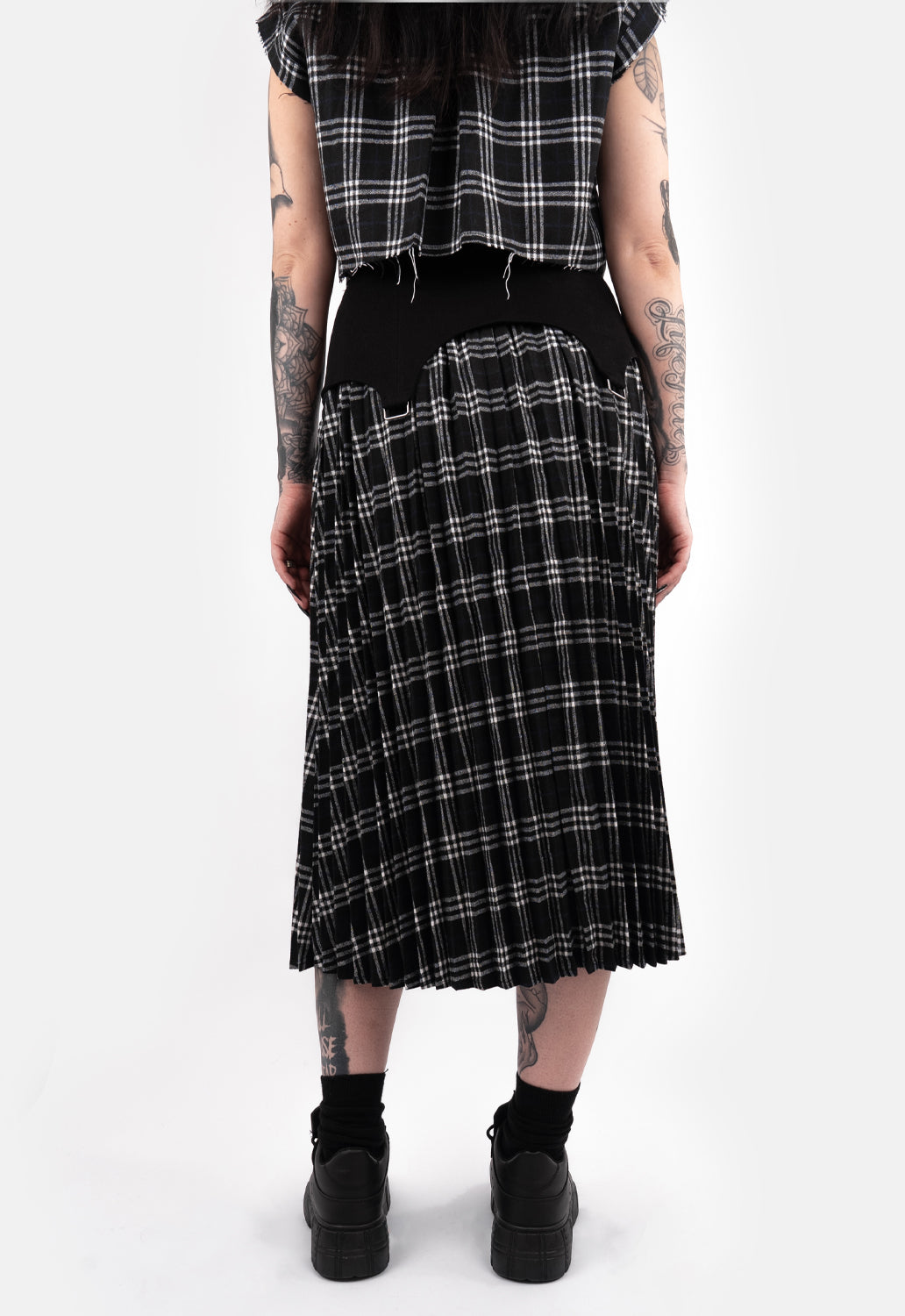 Umbra Pleated Midaxi Skirt