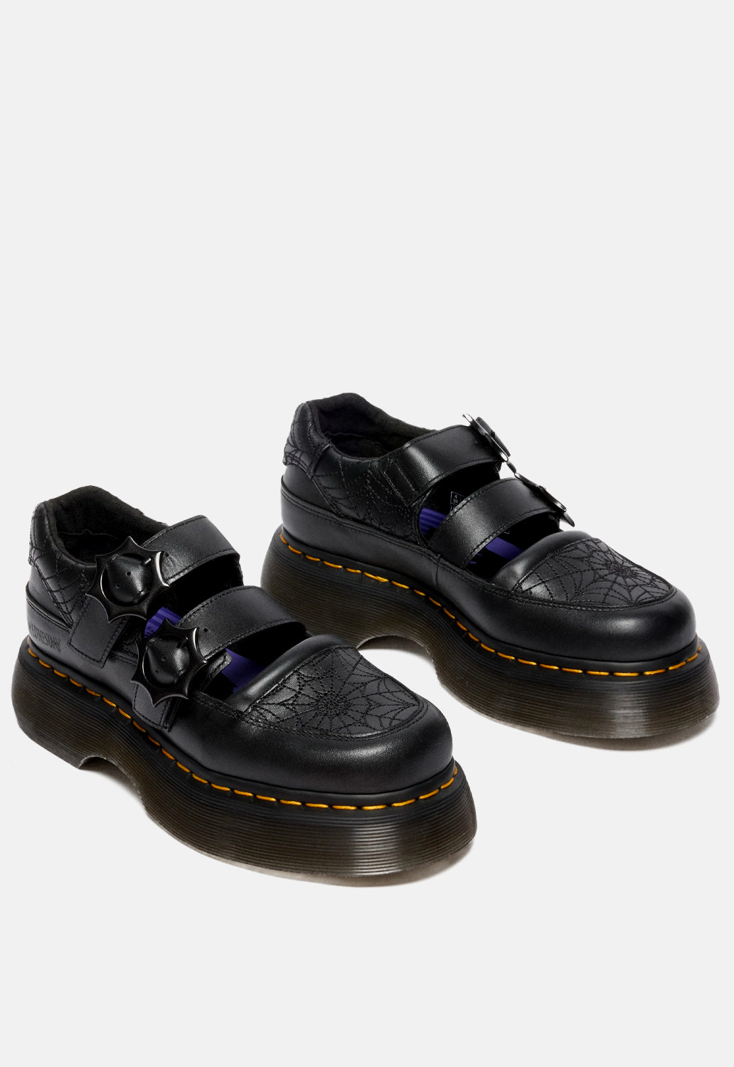 Buzz MJ Wednesday Black Nappa Lux