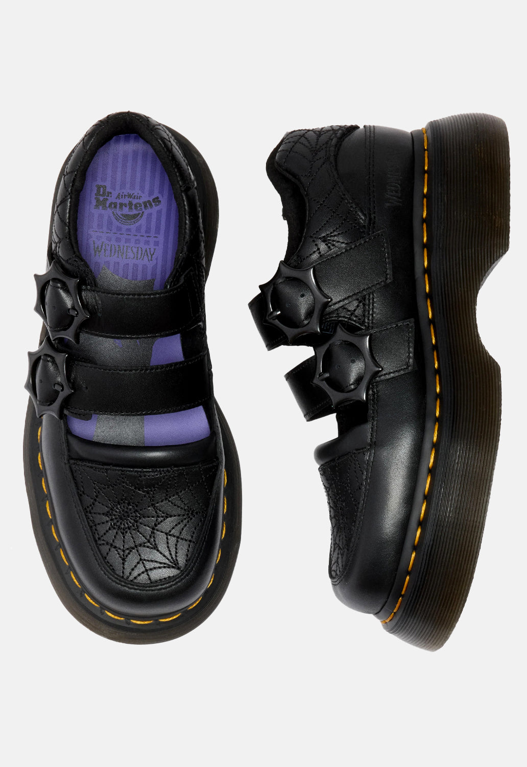 Buzz MJ Wednesday Black Nappa Lux