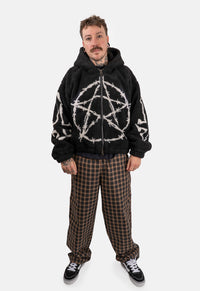 Wilder Printed Borg Hoodie