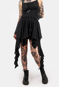 Willa Hanky Hem Mini Skirt
