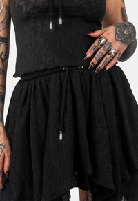 Willa Hanky Hem Mini Skirt