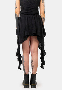 Willa Hanky Hem Mini Skirt