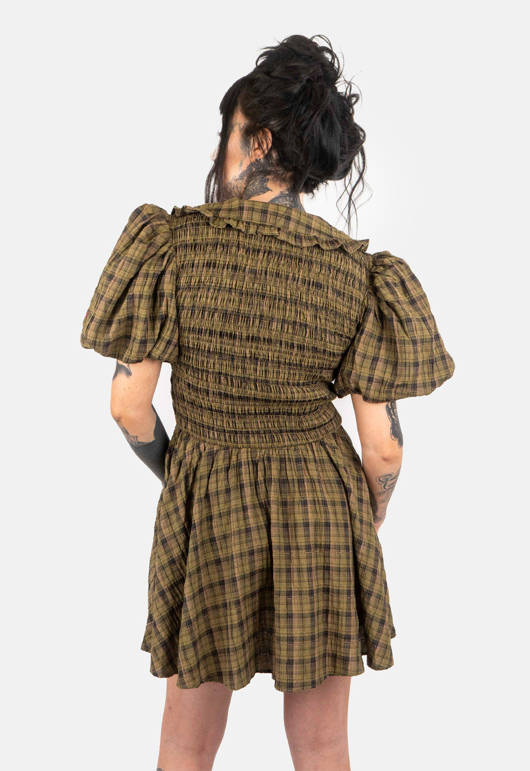 Willow Smock Puff Mini Dress