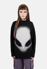 Zali Graphic Oversized Knit