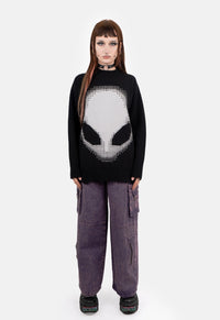 Zali Graphic Oversized Knit
