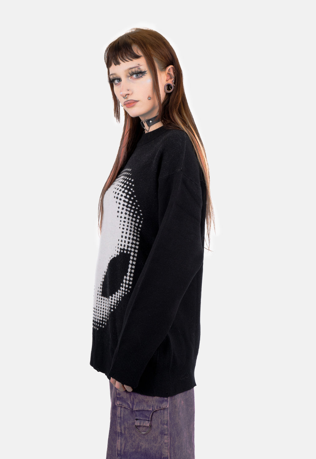 Zali Graphic Oversized Knit