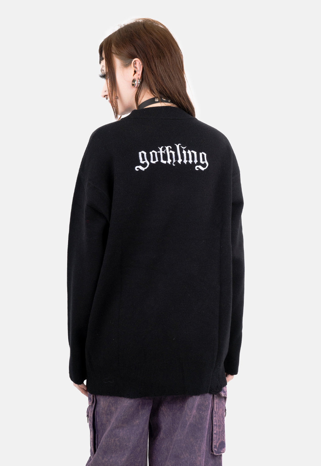 Zali Graphic Oversized Knit
