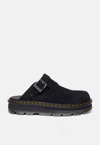 Zebzag Suede Platform Mules