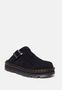 Zebzag Suede Platform Mules