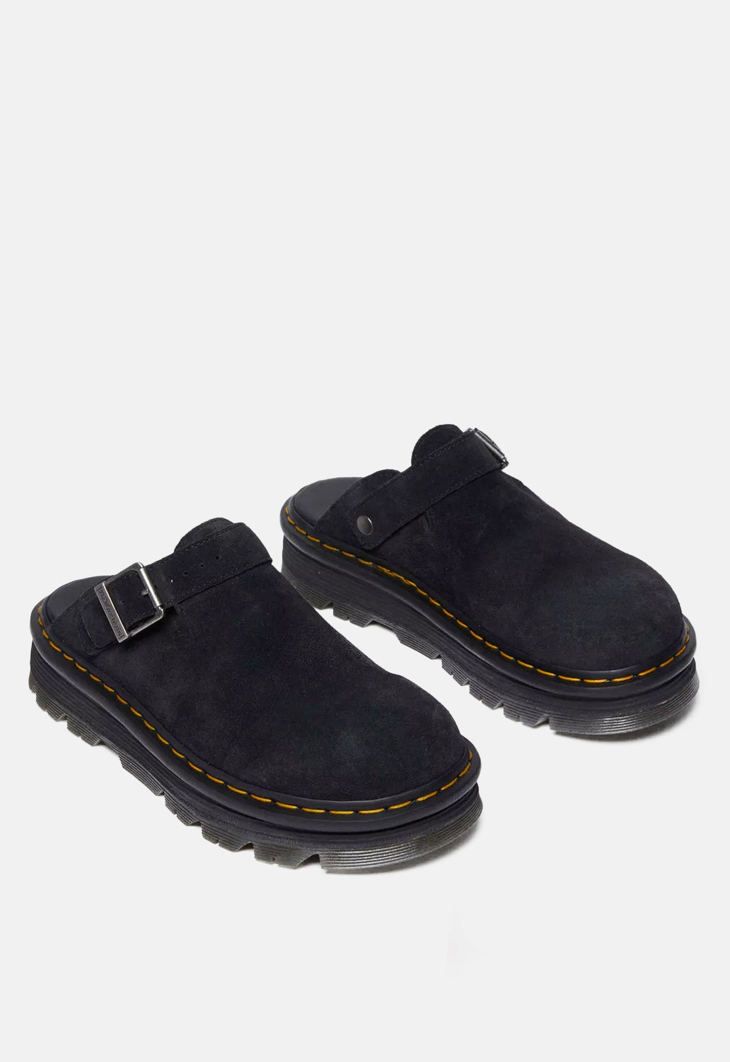 Zebzag Suede Platform Mules