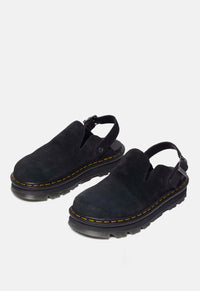 Zebzag Suede Platform Mules