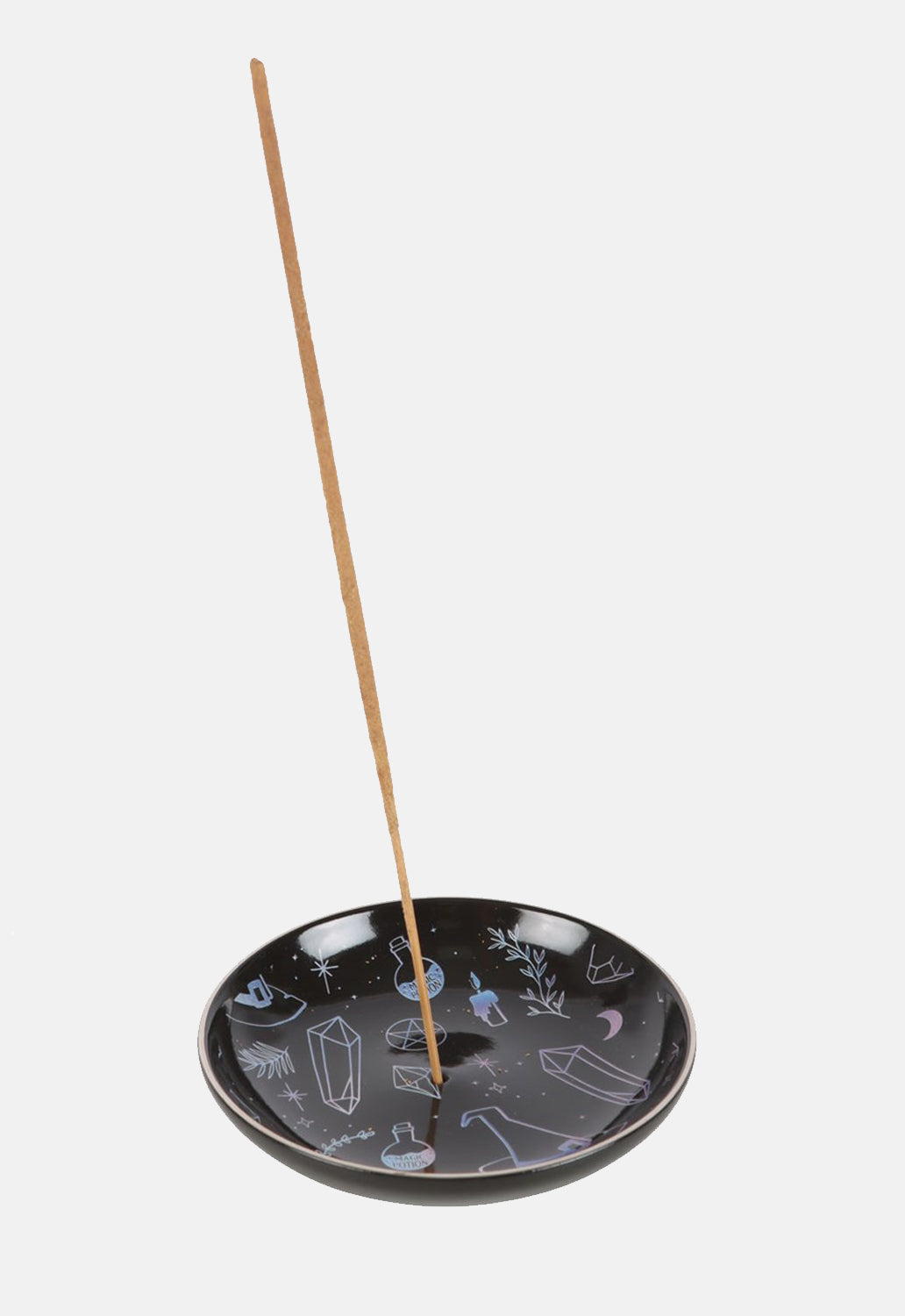 Crystal Witch Incense Holder Plate