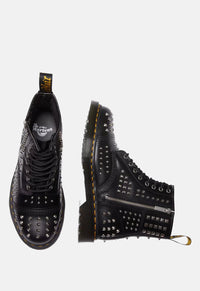 1460 Atlas Studded Zip Leather Boots