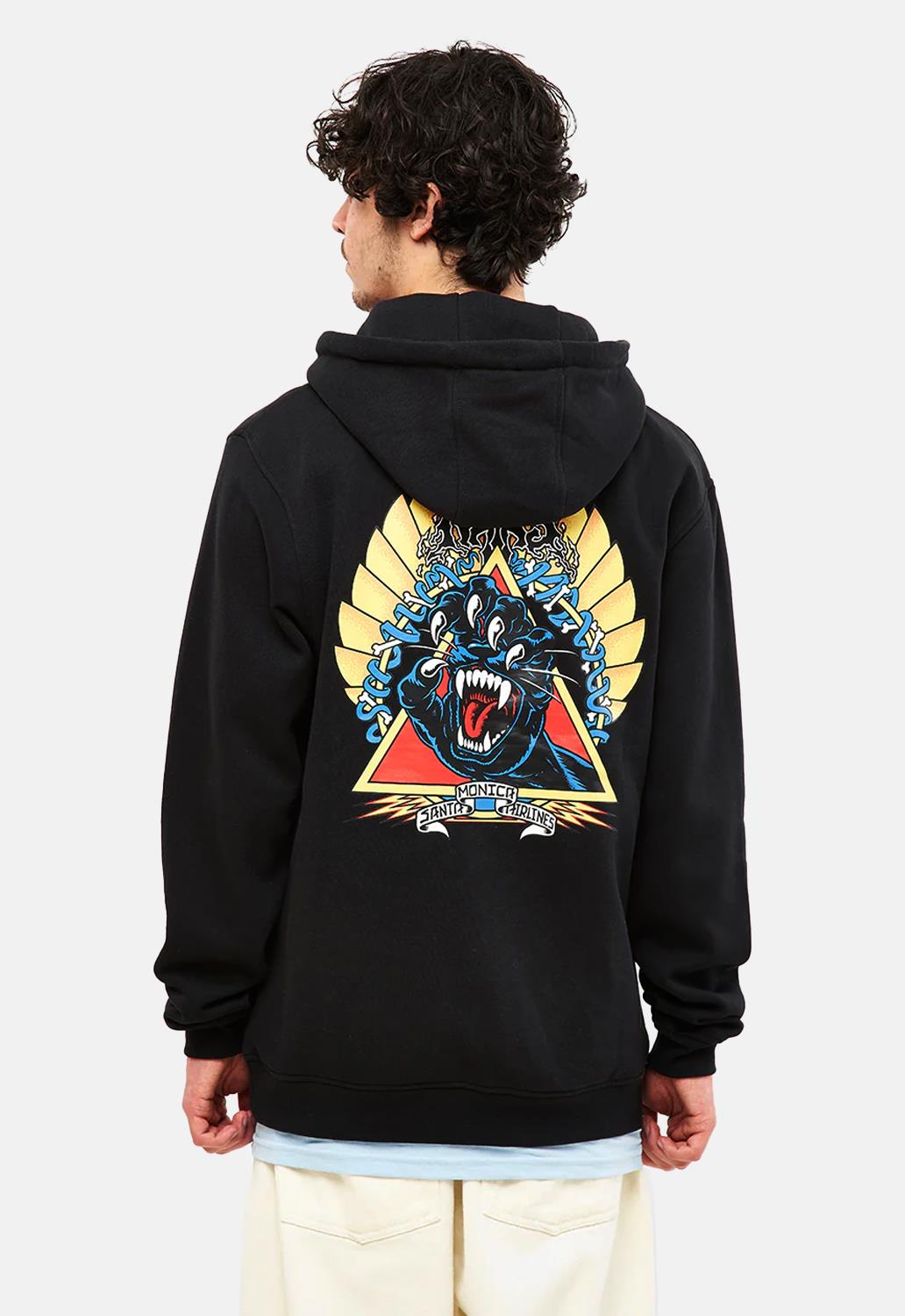 Natas Screaming Panther Hoodie