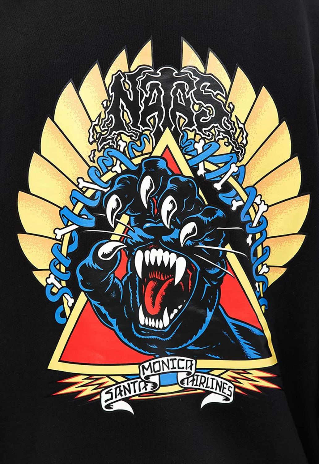 Natas Screaming Panther Hoodie